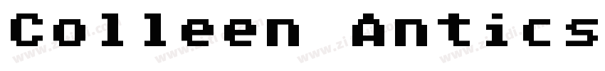 Colleen Antics字体转换